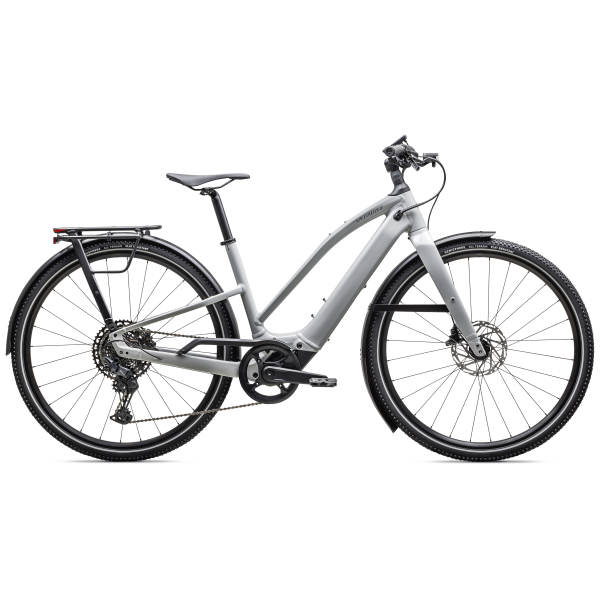 Specialized Turbo Vado SL 2 5.0 Step-Through elektrinis dviratis | Gloss Dove Gray - Cool Grey Frost