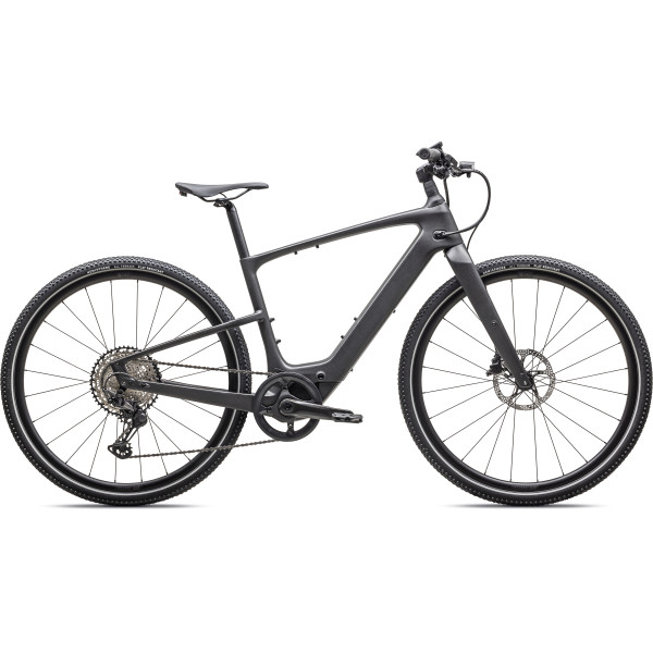 Specialized Turbo Vado SL 2 6.0 Carbon E-Bike | Satin Black Micro Speckle - Obsidian Frost