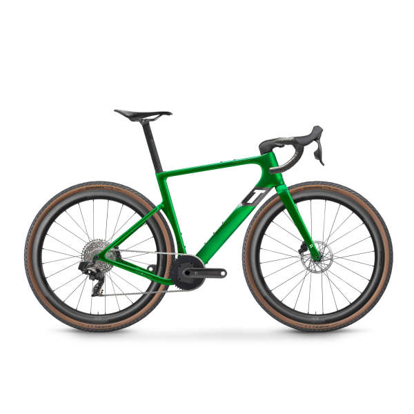 3T Racemax Italia Gravel dviratis | Force XPLR AXS 1x12 | Discus 45/40 CTi | Verde