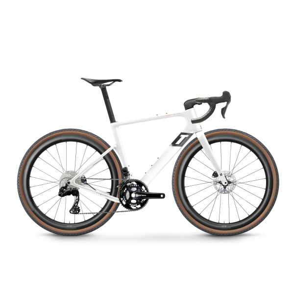 3T Racemax Italia Gravel Bike | GRX Di2 2x12 | Discus 45/40 CTi | Bianco