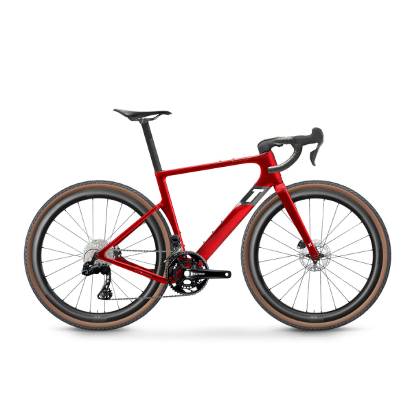 3T Racemax Italia Gravel dviratis | GRX Di2 2x12 | Discus 45/40 CTi | Rosso