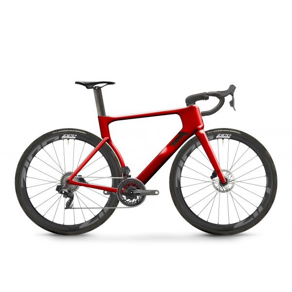 3T Strada Italia Road Bike | Force D2 AXS 2x12 | Zipp 303 Firecrest | Rosso