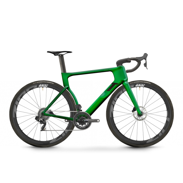 3T Strada Italia plento dviratis | Force D2 AXS 2x12 | Zipp 303 Firecrest | Verde