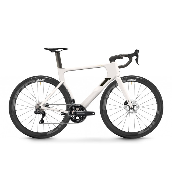 3T Strada Italia plento dviratis | Ultegra Di2 2x12 | Zipp 303 Firecrest | Bianco