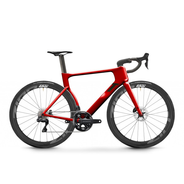 3T Strada Italia plento dviratis | Ultegra Di2 2x12 | Zipp 303 Firecrest | Rosso