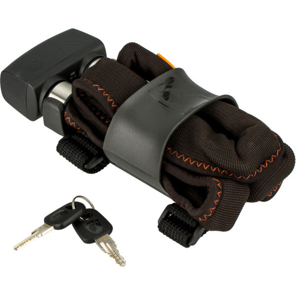 AXA Foldable 800 Key 100/0.8 Lock | Black