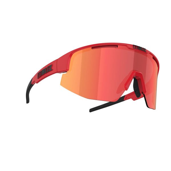 BLIZ Active Matrix Sunglasses | Matt Ferrari Red 