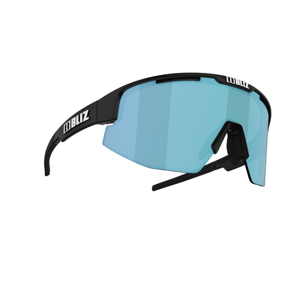 BLIZ Active Matrix Sunglasses | Black - Smoke Ice Blue