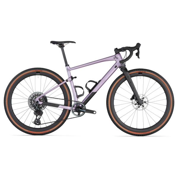 BMC UnReStricted 01 LT One Gravel dviratis | Pearl Purple - Black