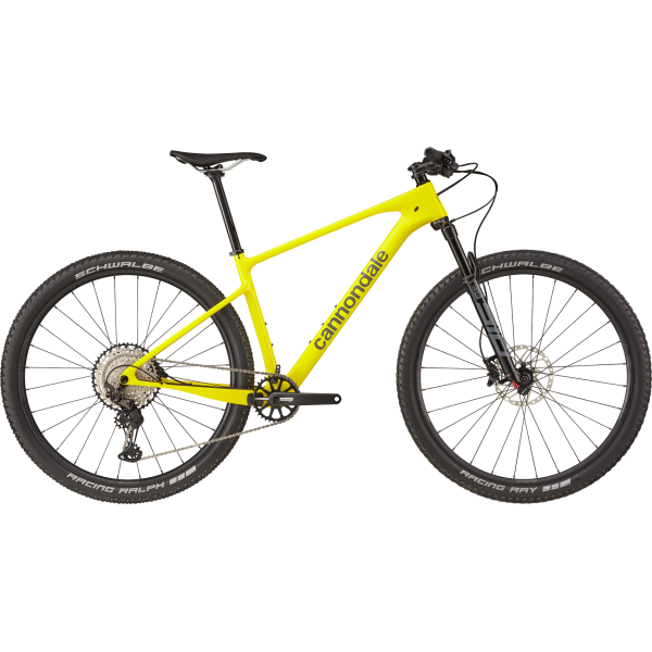Cannondale Scalpel HT Carbon 3 kalnų dviratis | Race Yellow