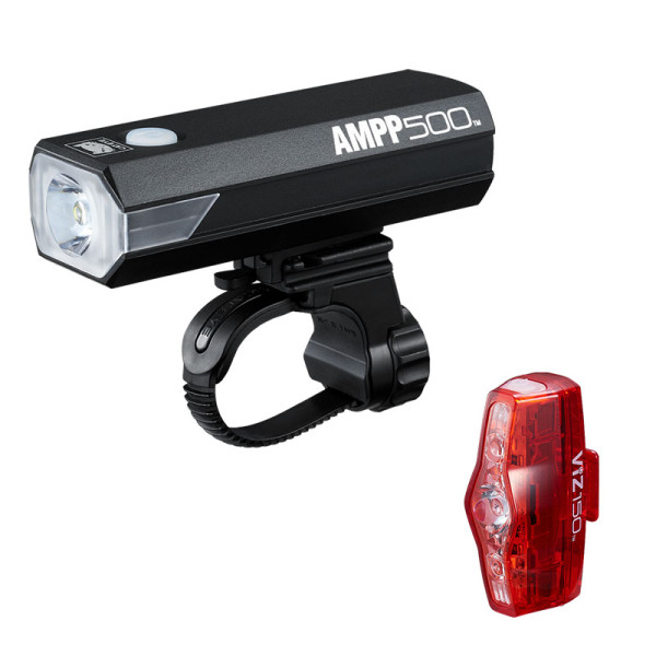 Cat Eye AMPP500 | ViZ150 Front And Rear Light Set