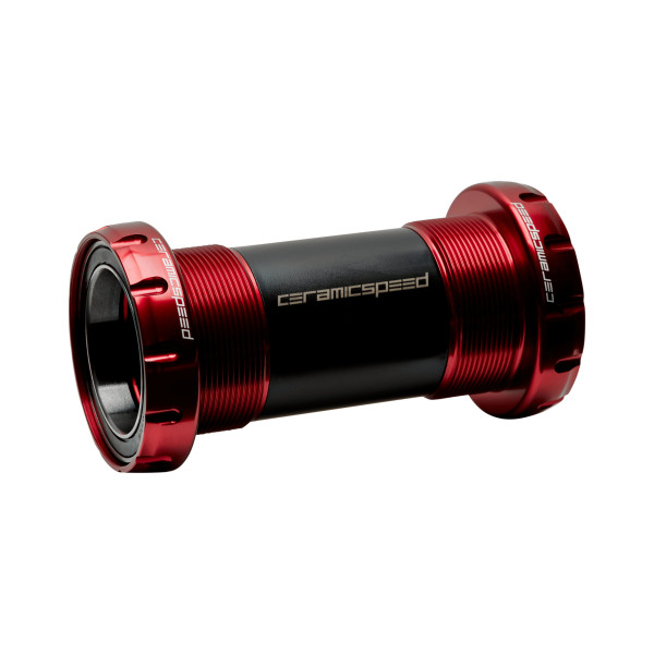 CeramicSpeed Bottom Bracket | FSA/Rotor | BSA 86 mm | Coated | Red