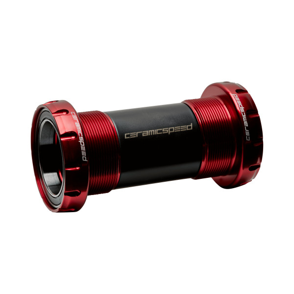 CeramicSpeed Road Bottom Bracket | SRAM DUB | BSA 68 mm | Standard | Red