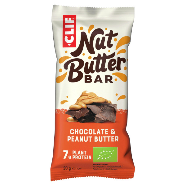 Clif Nut Butter energetinis batonėlis | Chocolate & Peanut Butter