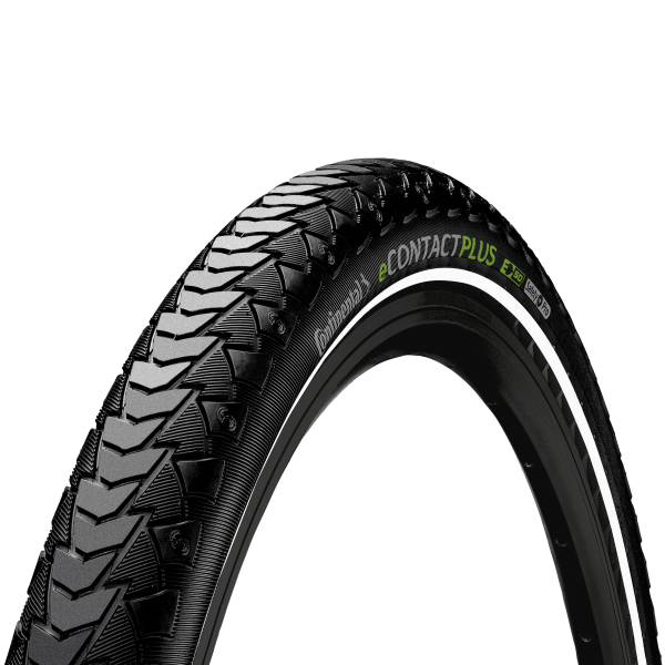 Continental eCONTACT Plus 20" Tire | Black - Black - Reflex