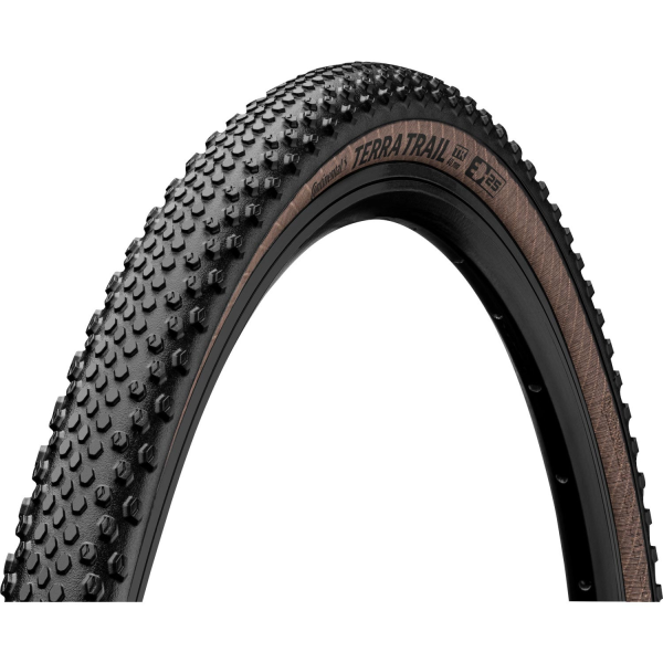 Continental Terra Trail ShieldWall 28" Folding Tire | Black - Brown