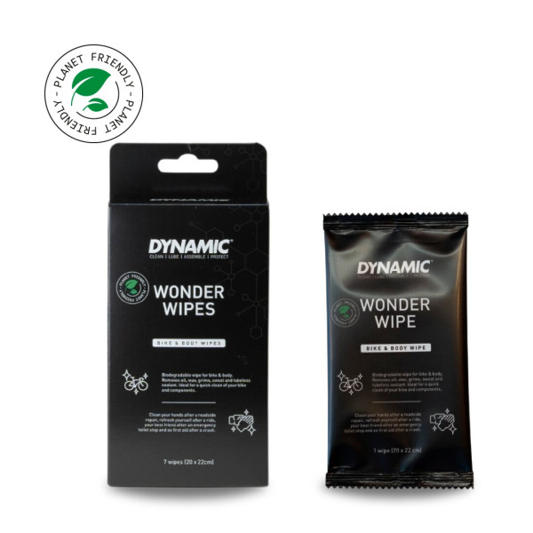 Dynamic Wonder Wipes valymo servetėlės | 7 vnt.