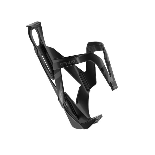 Elite Custom RaceX Bottle Cage | Black Glossy - Black Graphic