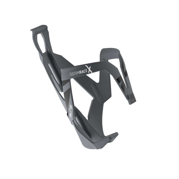 Elite Custom RaceX Bottle Cage | Grey Skin - Black Graphic