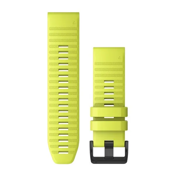 Garmin QuickFit® 26 Silicone Watch Band | Amp Yellow