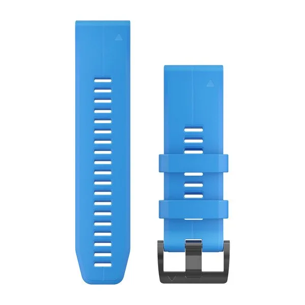 Garmin QuickFit® 26 Silicone Watch Band | Cyan Blue