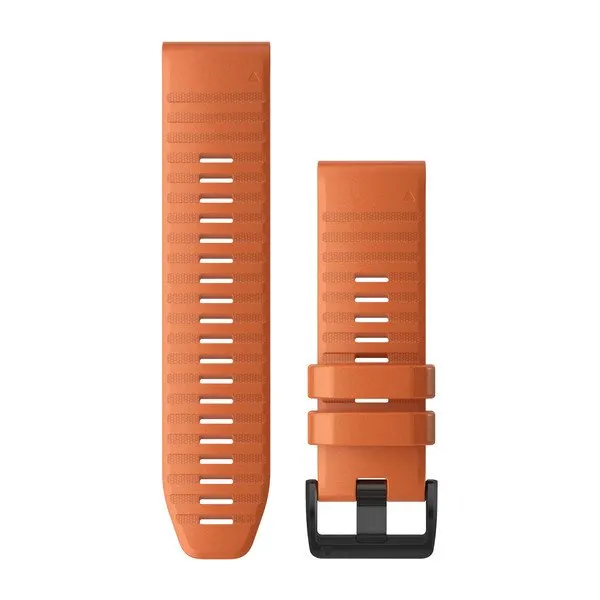 Garmin QuickFit® 26 Silicone Watch Band | Ember Orange