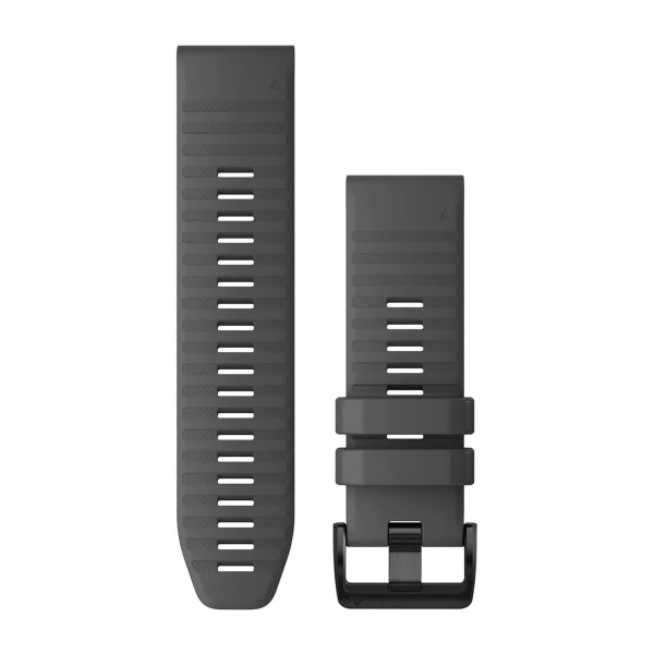 Garmin QuickFit® 26 Silicone Watch Band | Slate Gray