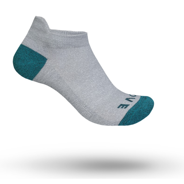 GripGrab Classic No Show Women's Socks | Gray - Green