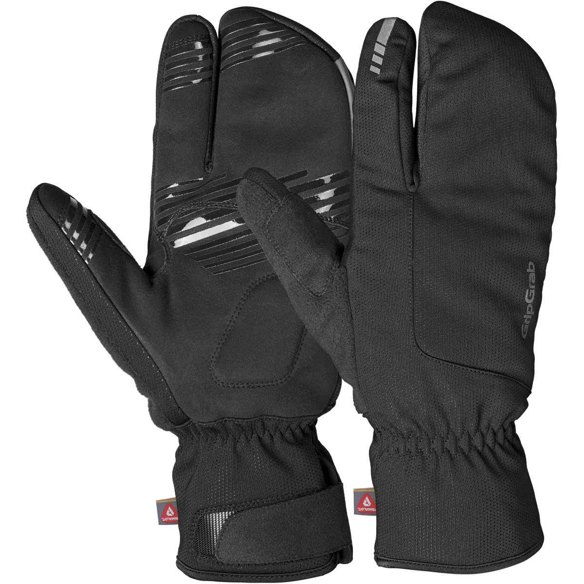 GripGrab Nordic 2 Windproof Lobster Gloves / Black