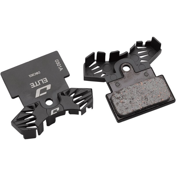 Jagwire Elite Cooling Semi-Metallic Disk Brake Pads | Shimano XTR, XT, SLX, Deore, Alfine, Road