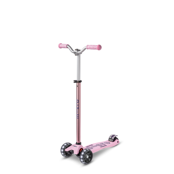 Maxi Micro Deluxe Pro LED Scooter | Rose