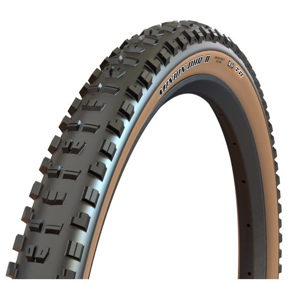 Maxxis Minion DHR II EXO TR 27.5" Dual Folding Tire | Dark Tan Wall