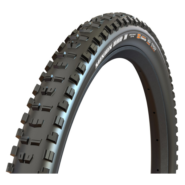 Maxxis Minion DHR II EXO+ TR 27.5" 3C Maxx Terra sulankstoma padanga | Black