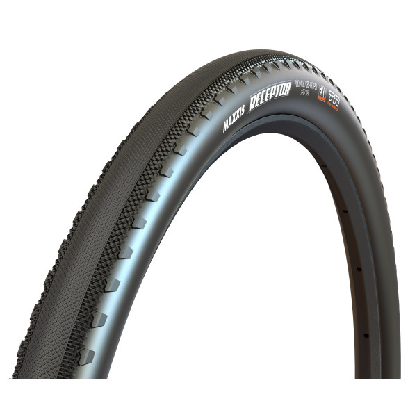 Maxxis Receptor EXO TR 28" Dual Folding Tire | Black