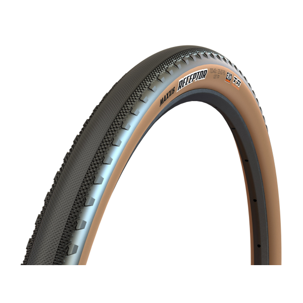 Maxxis Receptor EXO TR 28" Dual sulankstoma padanga | Tan Wall