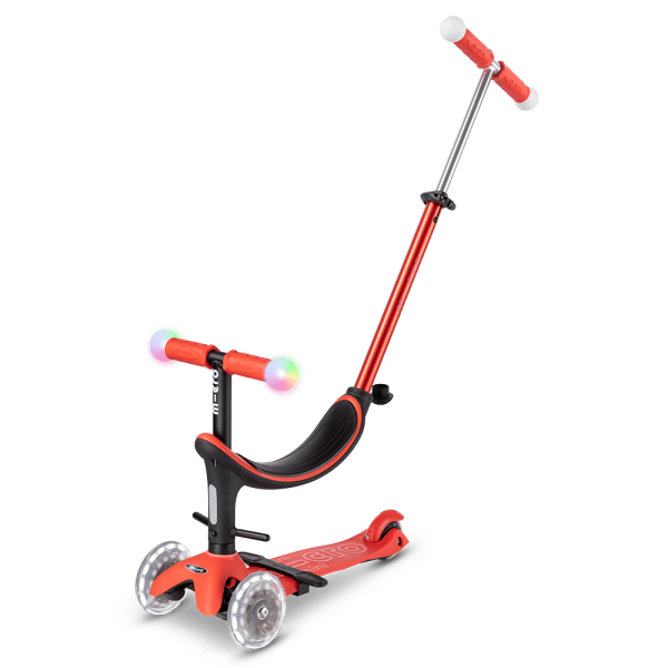 Micro Mini2Grow Deluxe Magic LED Scooter | Red