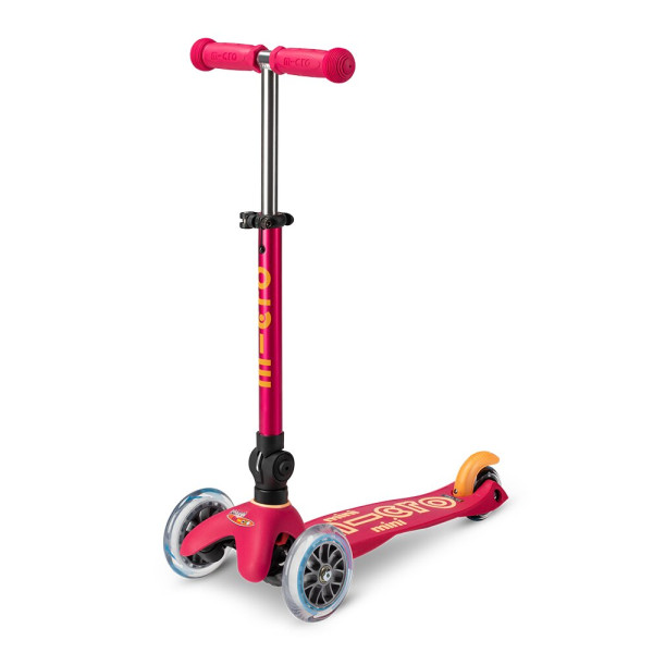 Mini Micro Deluxe Foldable Scooter | Ruby Red