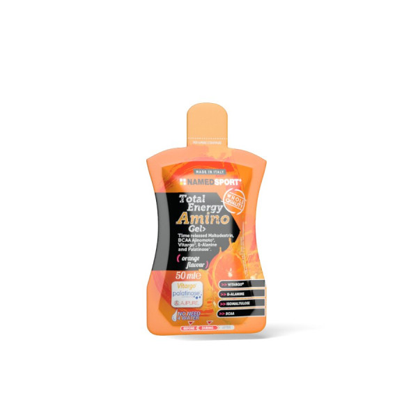 NamedSport Total Energy Amino Gel Orange Flavour - 50ml