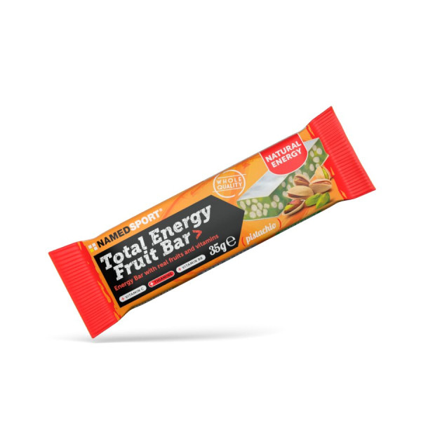 NamedSport Total Energy Fruit Pistachio energetinis batonėlis, 35 g 