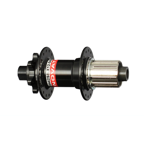 Novatec D442SB-X12-S4S-11S Rear Hub | 6-Bolt | 9/10/11-speed | 12x142 mm