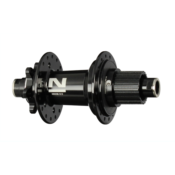 Novatec D902SB-B12-A4A-MS galinio rato stebulė | 6-Bolt | 12-speed | 12x148 mm