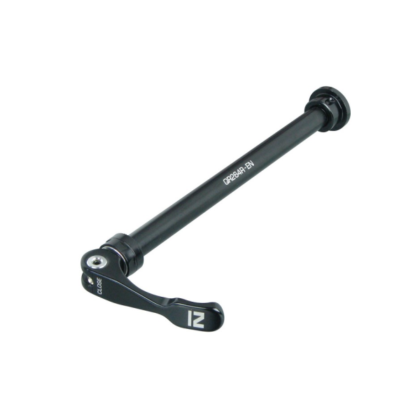 Novatec QR264R-EN-B12 galinio rato ašis su rankenėle | Thru Axle | 12x148 mm | 178 mm | M12xP1.5