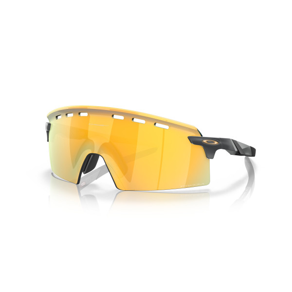 Oakley Encoder Strike Vented Sunglasses | Matte Carbon - Prizm 24K