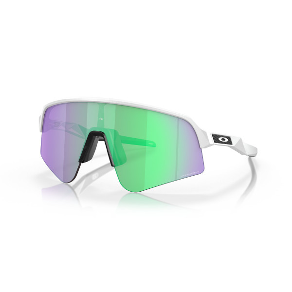 Oakley Sutro Lite Sweep Sunglasses | Matte White - Prizm Road Jade