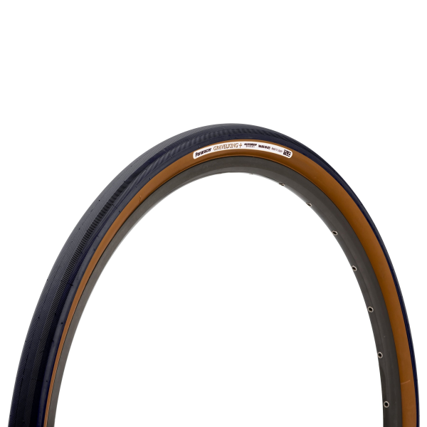 Panaracer Gravelking Slick Plus TLC 28" Folding Tire | Black - Brown