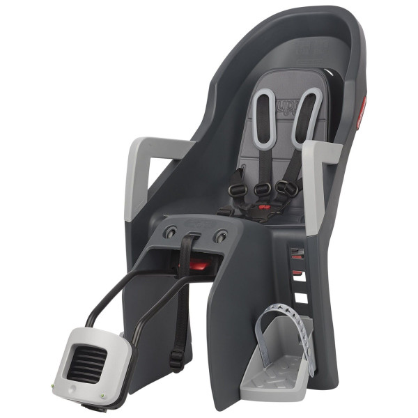 Polisport Guppy Maxi RS Plus Child Bike Seat | Grey - Silver