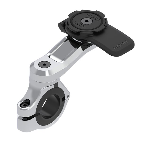 Quad Lock® Pro Motorcycle Handlebar Mount Chrome