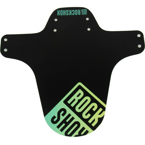 RockShox MTB Fender | Black - Turquoise - Yellow