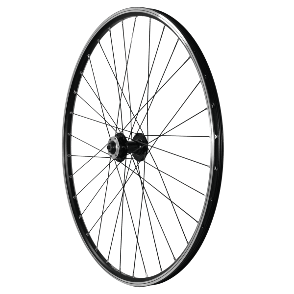 Rodi Viper 19 V-Brake 26" Aluminum Front Wheel | NUT | Silver