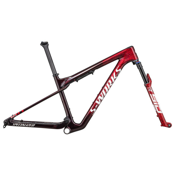 S-Works Epic World Cup Frameset | Gloss Red Tint 